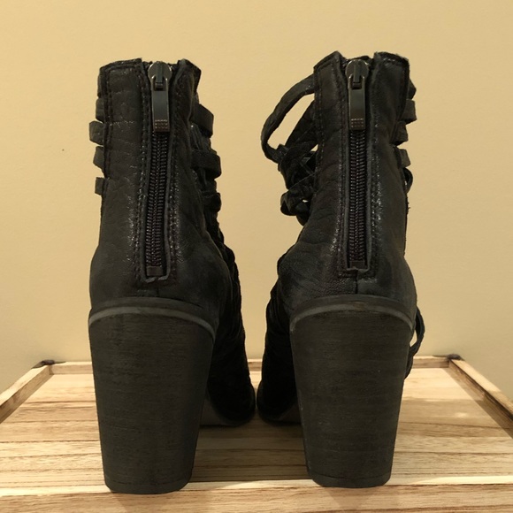 NEW Free People Carrera Bootie Crisscross - Picture 3 of 4